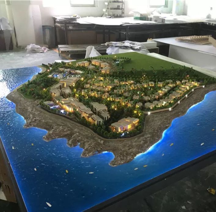 master plan model making